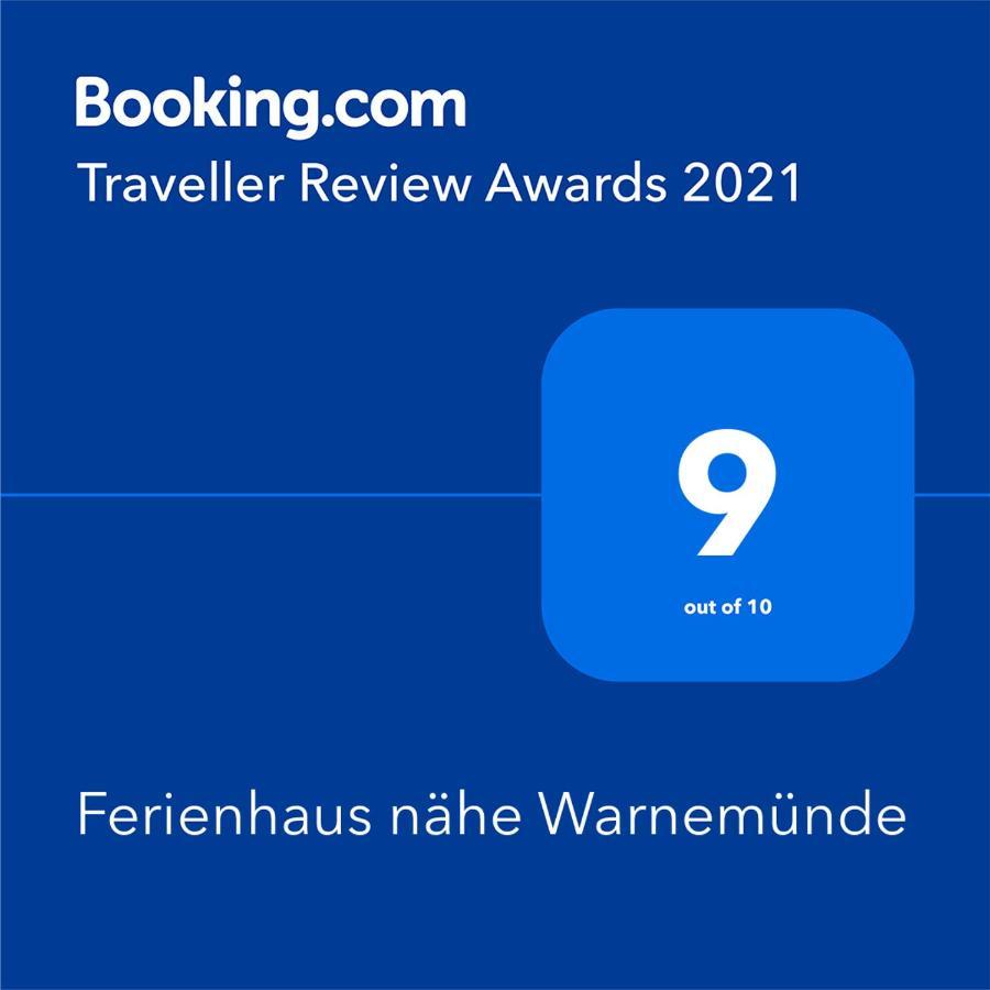 Ferienhaus Naehe Warnemuende 奥门豪斯特 外观 照片