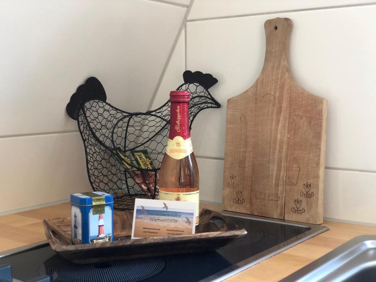 Ferienhaus Naehe Warnemuende 奥门豪斯特 外观 照片